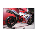 Ducati 1198 Superbike Poster - Sport Motorcycle Wall Art for Garage, Living Room or Office