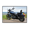 Dyna Super Glide Sport FXDX Motorcycle Poster - Classic Motorbike Wall Art Print for Garage, Office, or Man Cave
