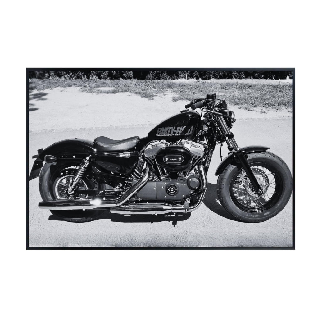 Sportster Poster - Classic Motorcycle Wall Decor for Garage, Office, or Man Cave