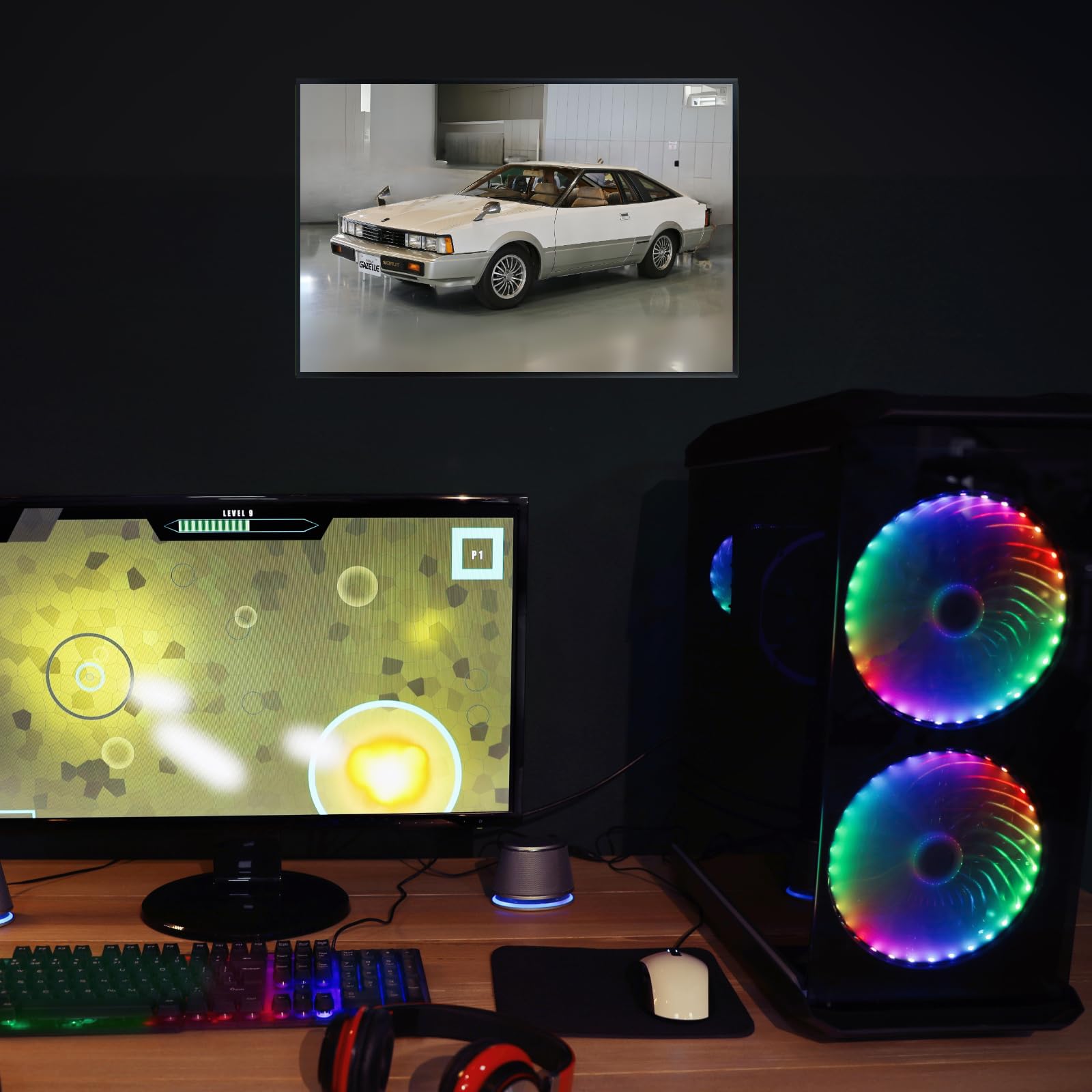Blessed Posters Nissan Silvia S13 S14 Poster – Legendary JDM Drift Car Wall Art for Garage Bedroom Office or Living Room – Retro Tuner Automotive Decor