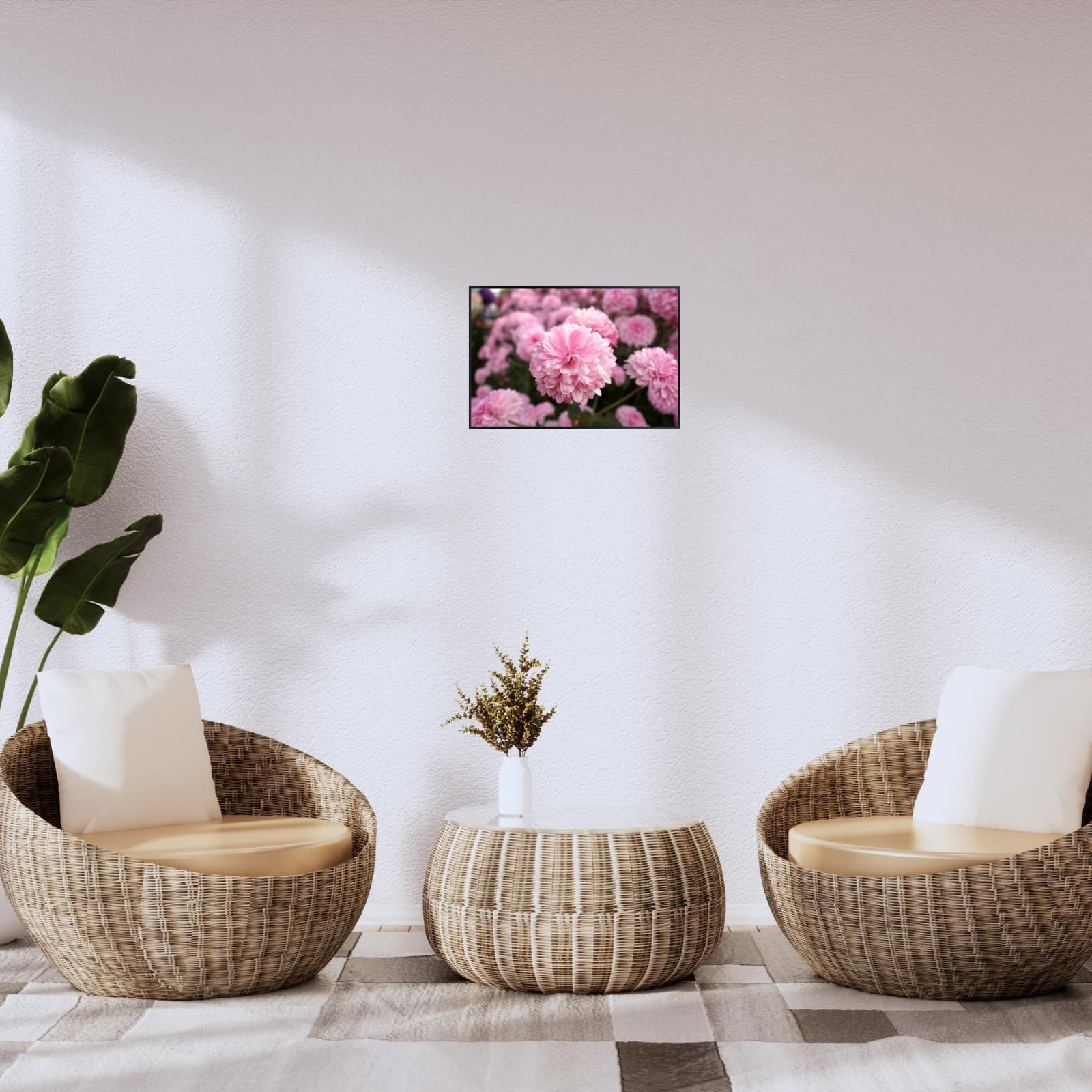 Chrysanthemum Flower Poster – Botanical Wall Art Print for Home Decor, Living Room, Bedroom, or Office – Elegant Floral Nature Artwork