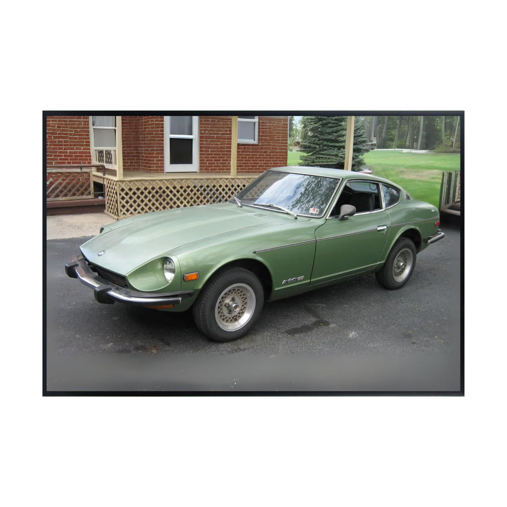 Blessed Posters Datsun 240Z Coupe Poster – Timeless Japanese Classic Car Artwork for Home Office Garage – Retro Motorsport Wall Accent