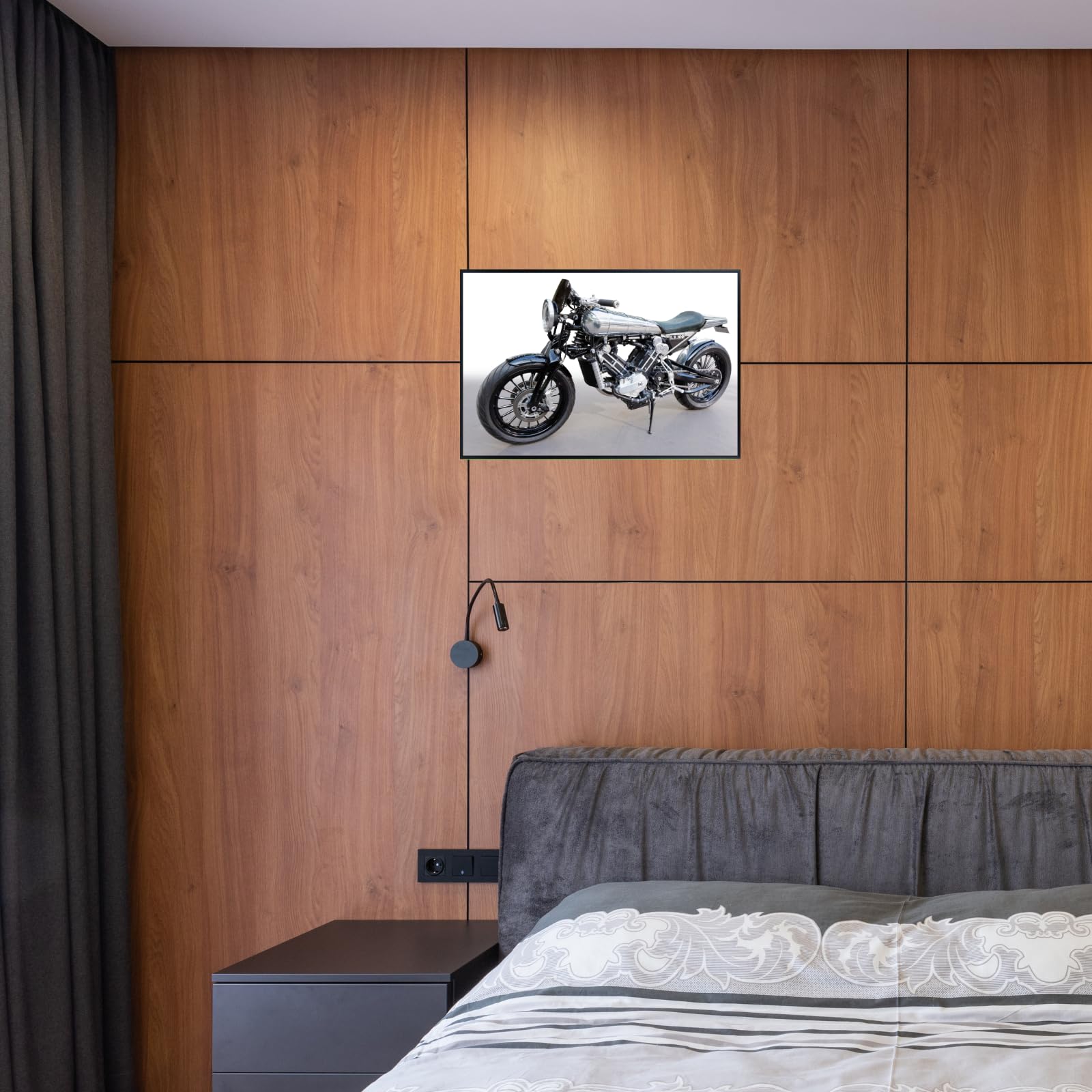 Brough Superior SS100 Poster - Classic Bike Decor for Garage or Office, or Man Cave