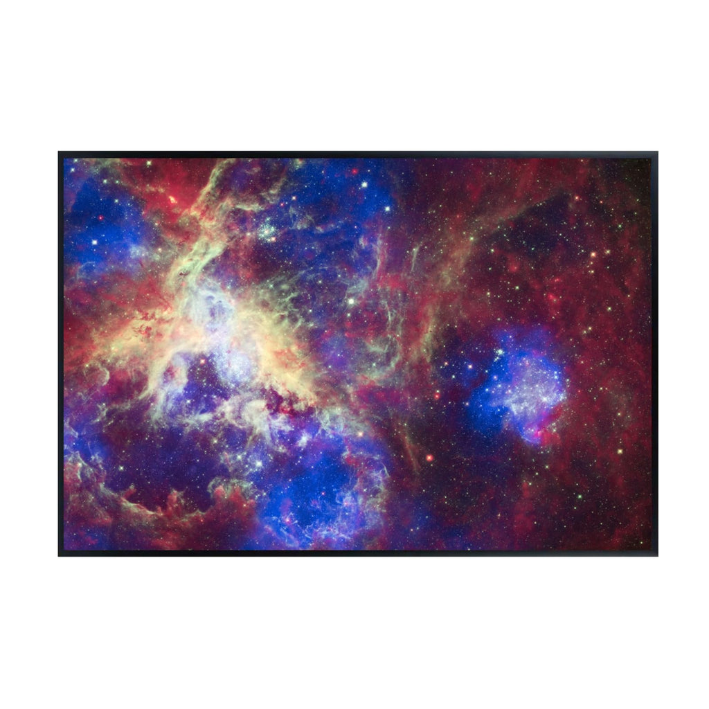 Blessed Posters Tarantula Nebula Poster – Galaxy Night Sky Wall Art Print – Space Astronomy Photography for Bedroom Living Room Home Office Decor