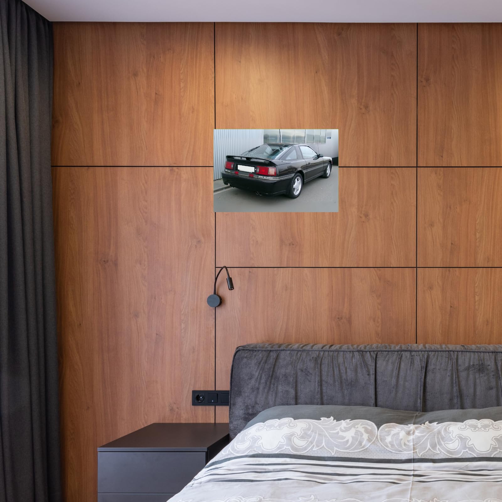 Blessed Posters Toyota Supra MK4 A80 Wall Art – JDM Racing Car Poster for Garage, Bedroom, or Living Room – Classic Japanese Sports Car Print – Automotive Decor Gift