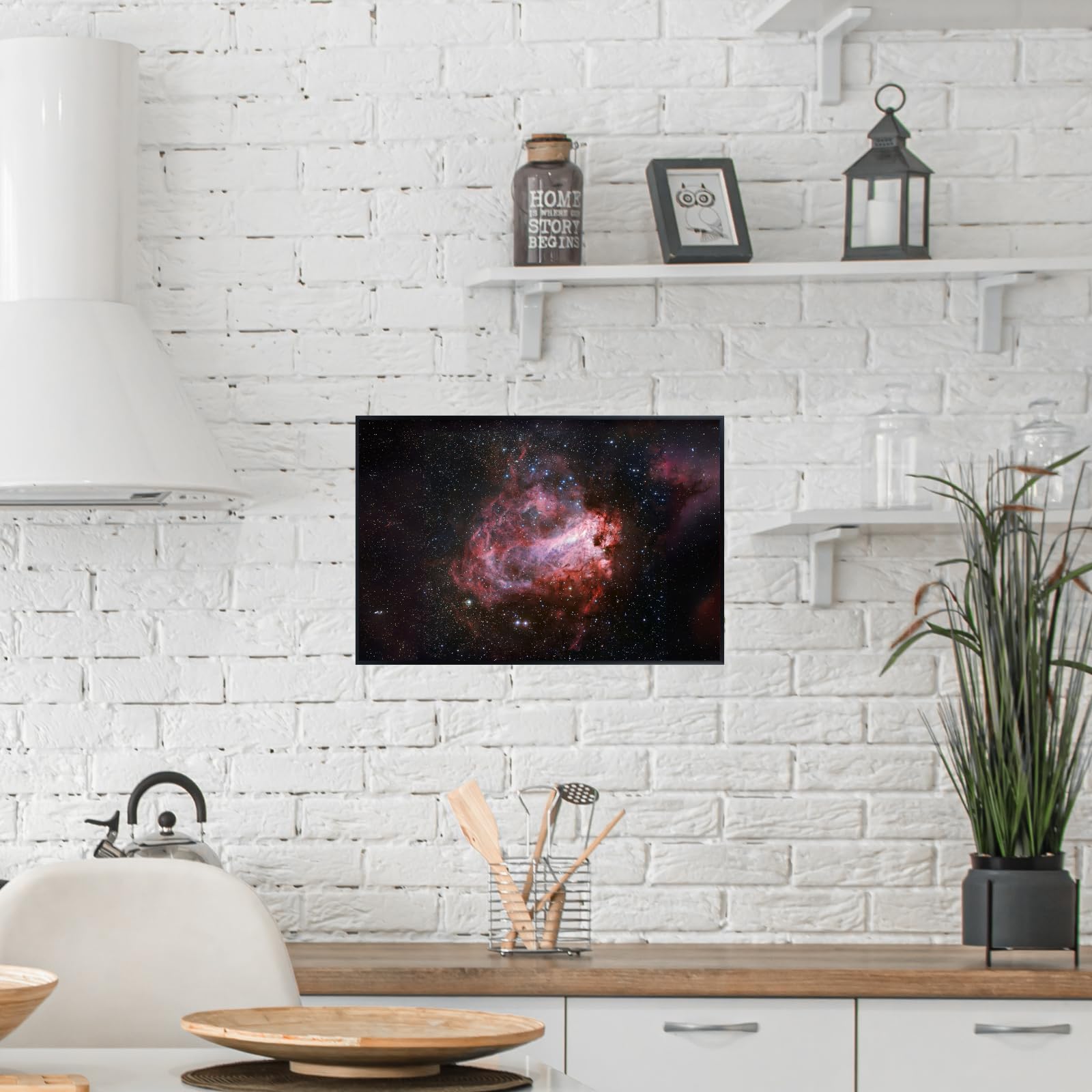Blessed Posters Star Formation Poster – Space Galaxy Wall Art Print – Astronomy Photography Artwork for Bedroom Living Room Home Office Decor