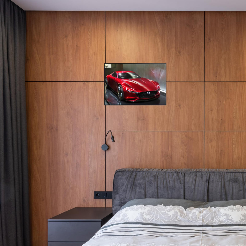 Blessed Posters Mazda RX-7 FD Wall Print – Legendary Japanese Performance Car Artwork for Home Studio or Man Cave – Retro Tuner Culture Decor