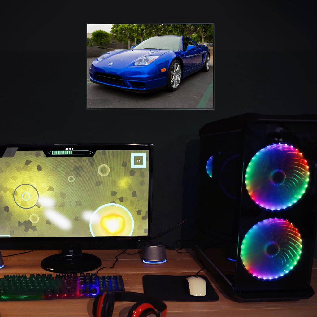 Blessed Posters NSX NA1 Poster – Legendary JDM Supercar Wall Art for Garage Bedroom Office Living Room Auto Decor