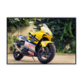 CBR 600 Motorcycle Wall Art Poster – Motorbike Decor for Garage, Office, or Living Room