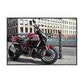 Ducati Diavel Motorcycle Poster - Sport Cruiser Wall Decor For Garage, MAn Cave or Office