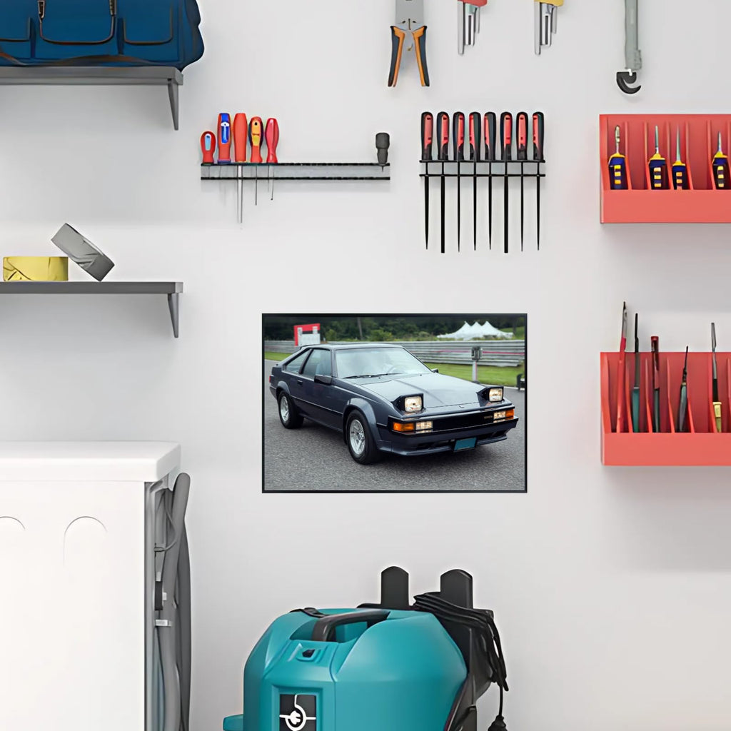 Blessed Posters Toyota Supra MK4 A80 Wall Art – JDM Sports Car Poster for Garage, Bedroom, or Living Room – Classic Japanese Performance Car Print – Automotive Racing Decor Gift