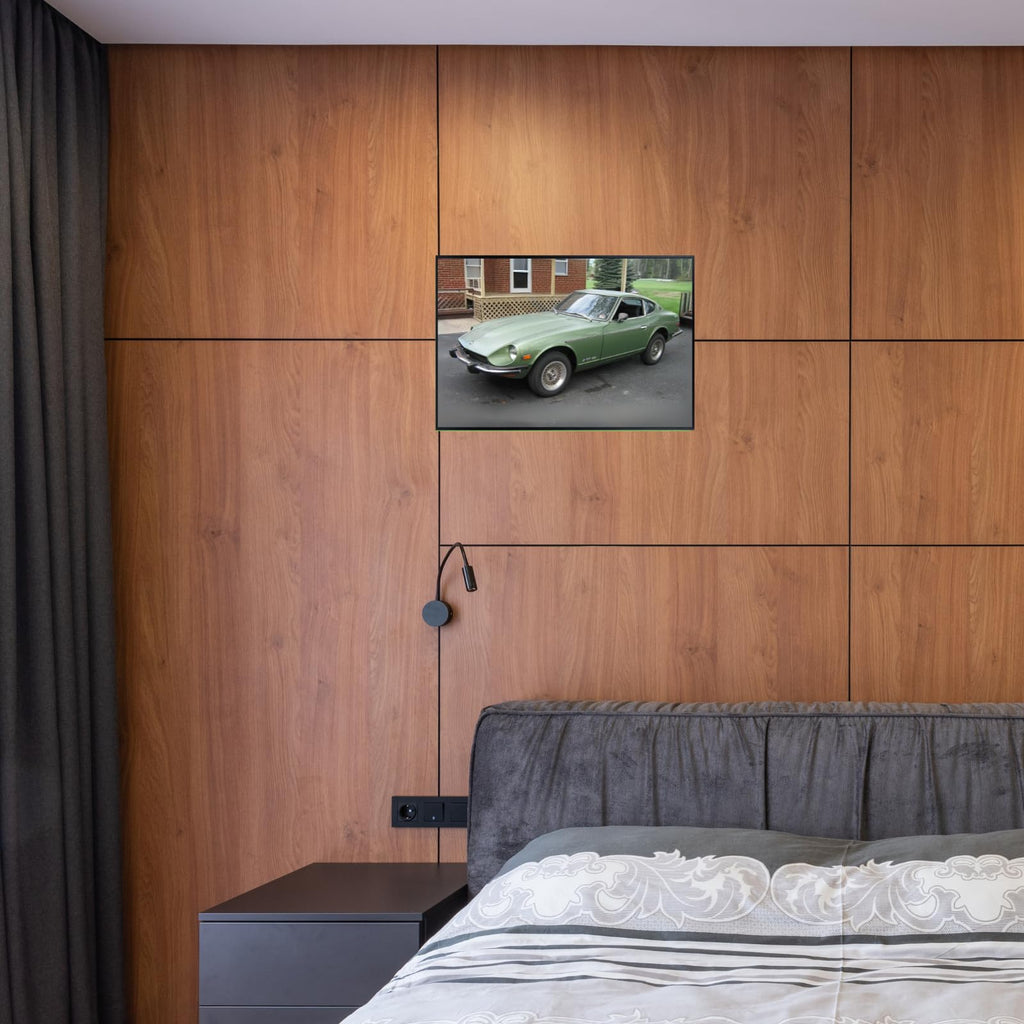 Blessed Posters Datsun 240Z Coupe Poster – Timeless Japanese Classic Car Artwork for Home Office Garage – Retro Motorsport Wall Accent