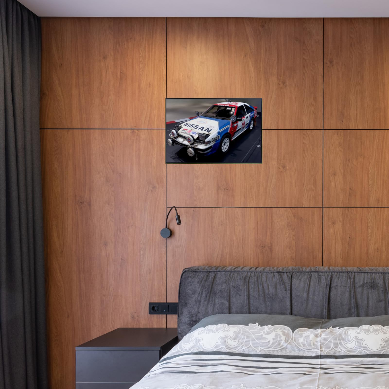 Blessed Posters Nissan Silvia S13 S14 Poster – Classic Japanese Sports Car Wall Art for Garage Bedroom Office Living Room Retro Automotive Decor
