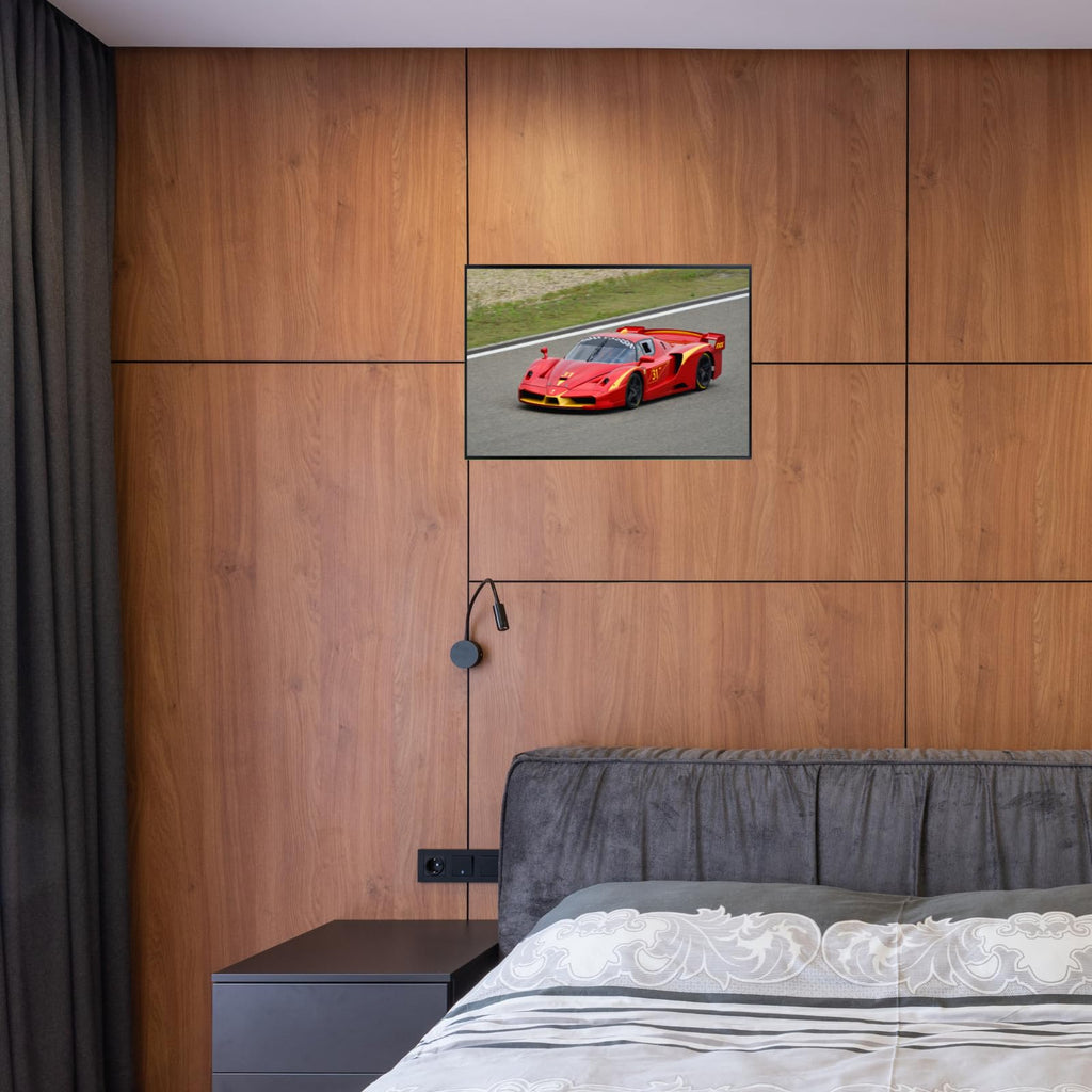 Blessed Posters Ferrari Enzo Poster – Italian Supercar Wall Art Print – Classic Ferrari Racing Car Poster for Garage Office Bedroom Living Room Decor