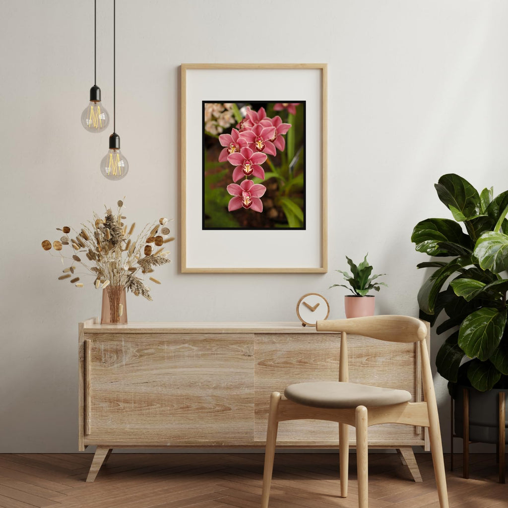 Orchid Poster Botanical Print Floral Wall Art for Living Room Home Decor