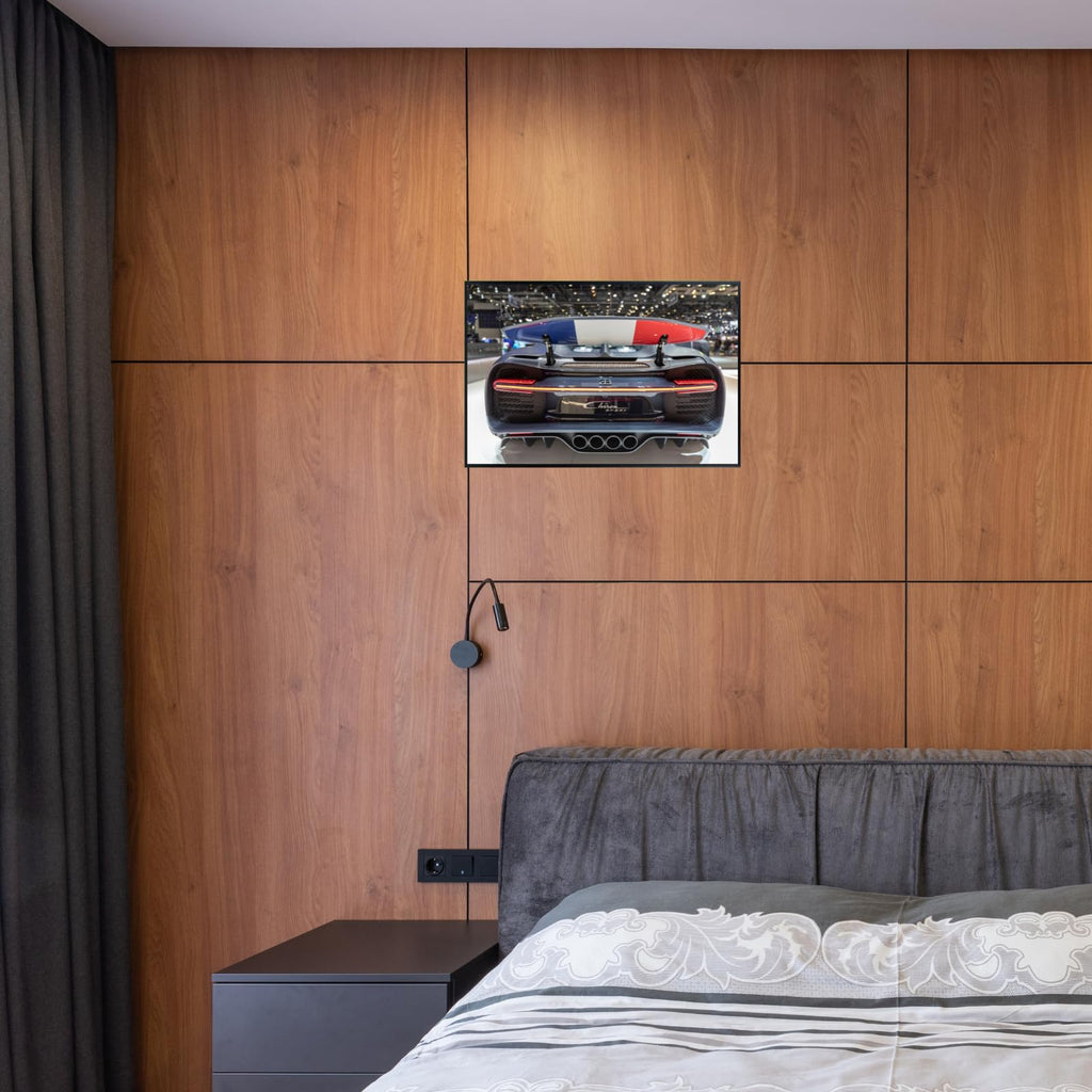 Blessed Posters Bugatti Chiron Wall Art – Modern Supercar Poster for Bedroom, Office, or Garage – Luxury Hypercar Print – Automotive Decor Gift for Car Enthusiasts