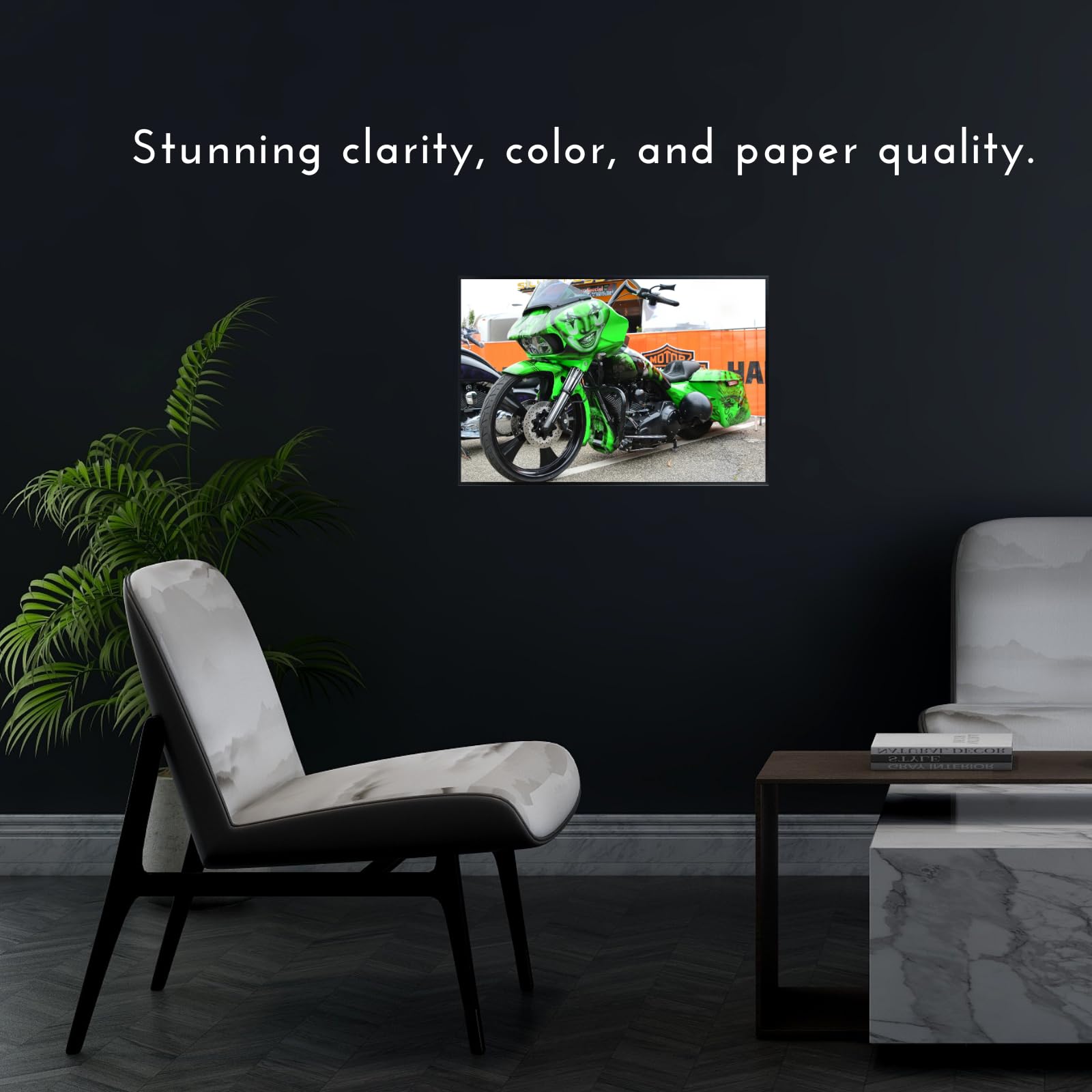Road Glide Street | Glide Motorcycle Poster - Classic Moto Artwork for Living Room, Garage or Office