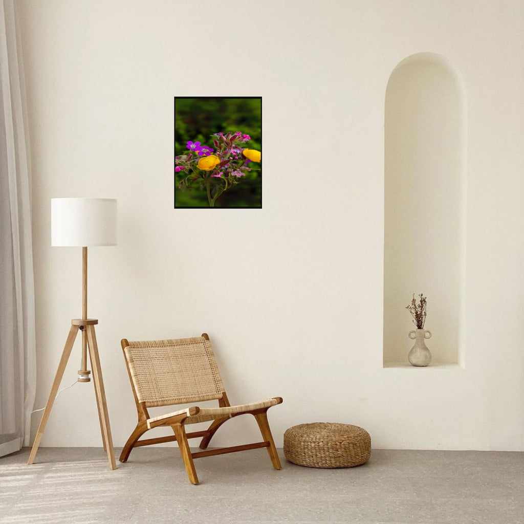 Blumenstrauß Wall Art Poster – Elegant Floral Home Decor Print for Living Room, Bedroom, Office, and Modern Interiors