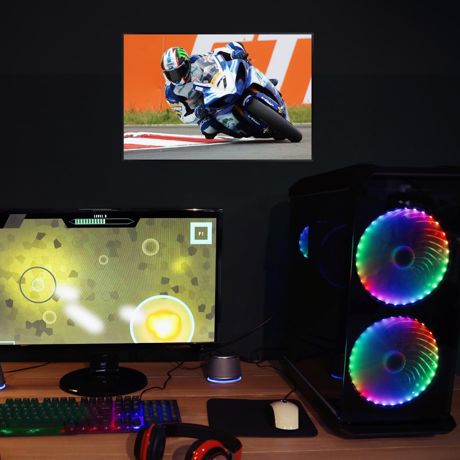 Yamaha YZF-R1 Motor Bike - Sport Bike Wall Decor for Garage, Office, or Man Cave