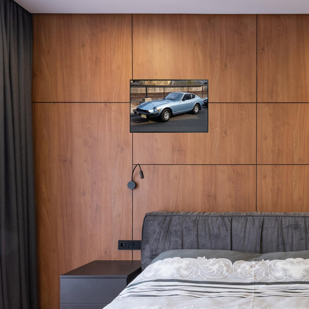 Blessed Posters Datsun 240Z Poster – Classic JDM Drift Car Wall Art for Garage Bedroom Office Living Space – Retro Japanese Auto Decor Accent