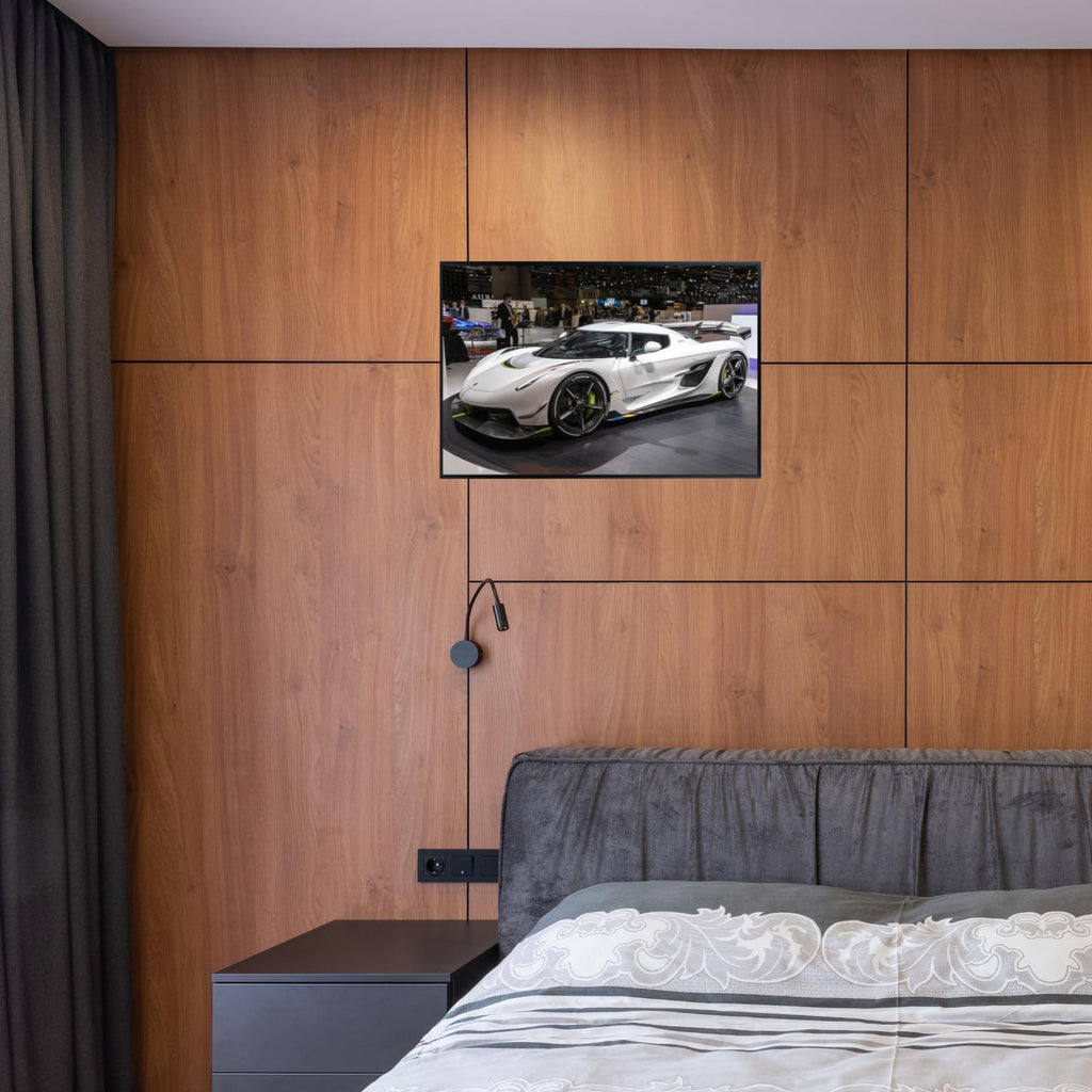 Blessed Posters Koenigsegg Jesko Poster – Luxury Supercar Wall Art Print – Exotic Car Poster for Home Office Garage Décor