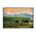 Majestic Umland Horses Poster – Scenic Wildlife Wall Art for Study, Office, Bedroom, or Home Décor