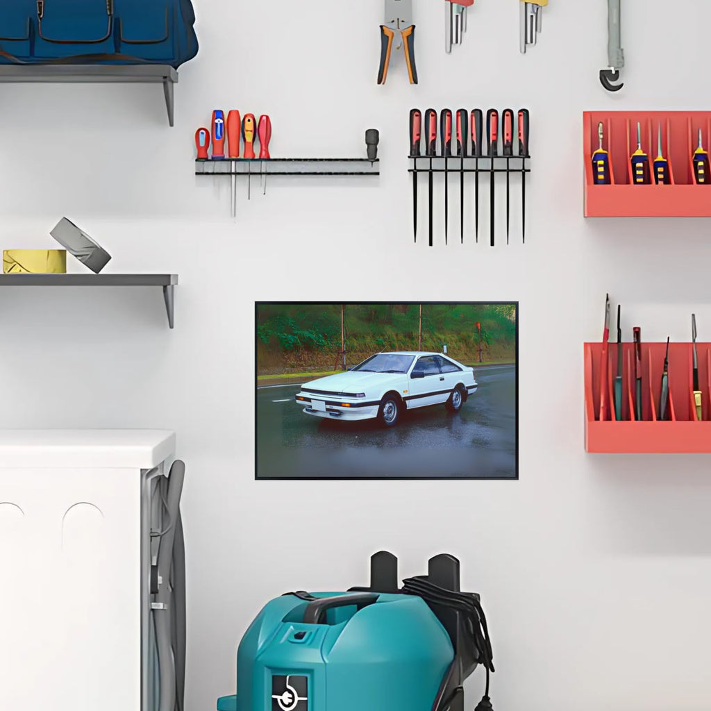Blessed Posters Nissan Silvia S13 S14 Poster – Classic JDM Drift Car Wall Art for Garage Bedroom Office Living Space Retro Japanese Tuner Décor