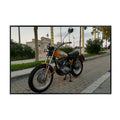Ducati Scrambler Poster – Motorcycle Wall Art Print for Garage, Office, Living Room