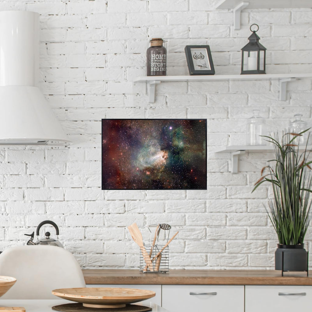 Blessed Posters Carina Nebula Poster – Space Galaxy Wall Art Print – Astronomy Photography for Bedroom Living Room Home Office Decor