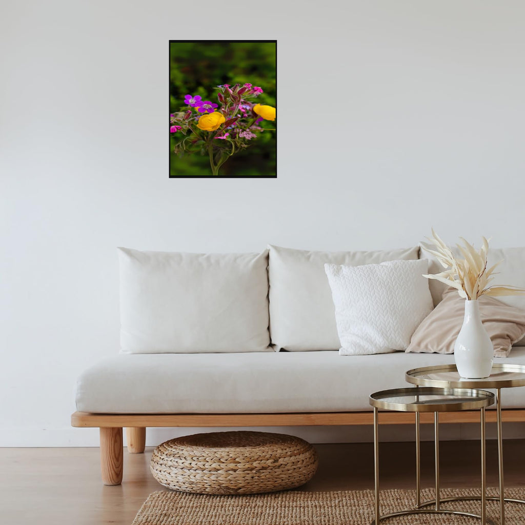 Blumenstrauß Wall Art Poster – Elegant Floral Home Decor Print for Living Room, Bedroom, Office, and Modern Interiors