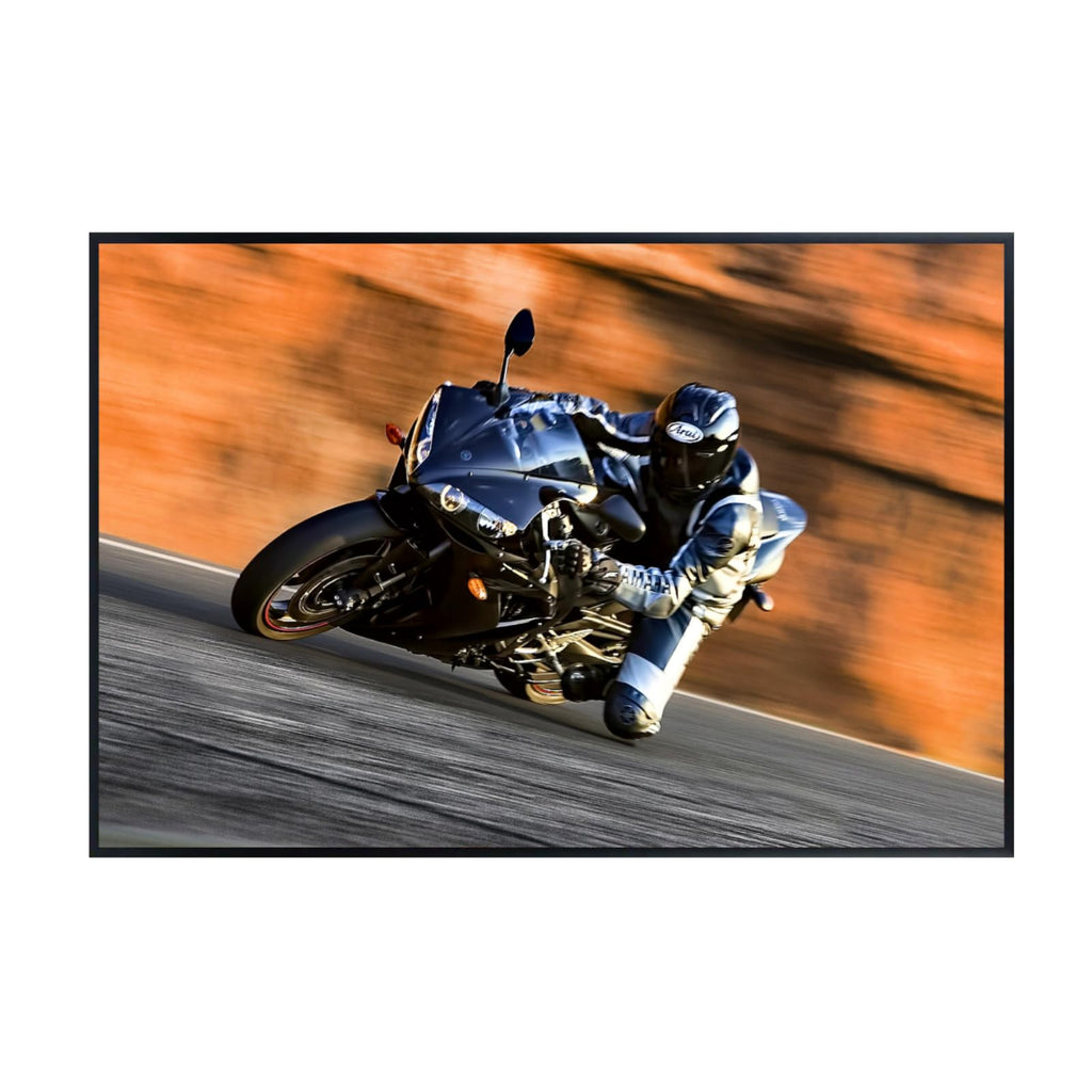 Yamaha R1 Poster – Sport Motorcycle Wall Art for Riders, Garage, or Office Decor