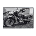 Triumph TR6 Trophy Motorcycle Poster – Classic Bike Wall Art Print for Garage, Office, or Bedroom Decor