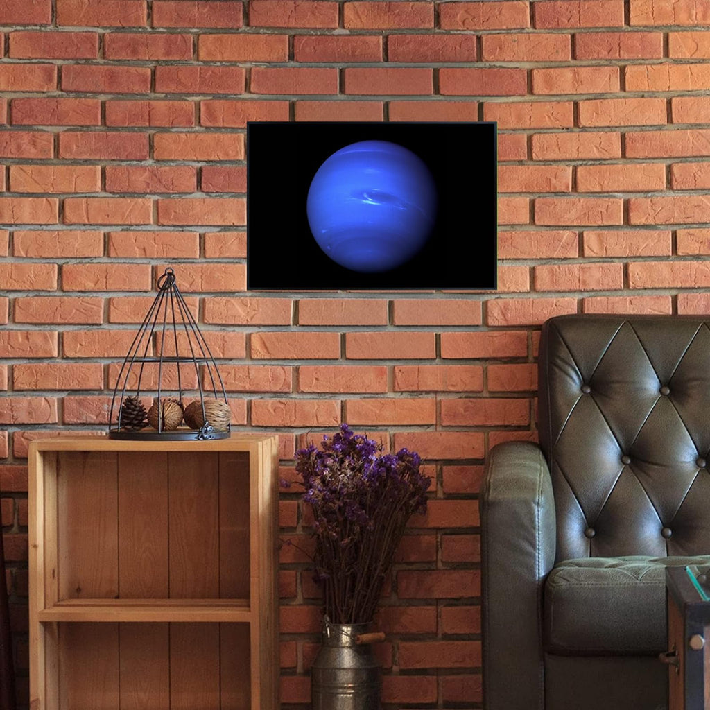 Blessed Posters Neptune Poster – Night Sky Wall Art Print for Bedroom, Living Room, Office, or Home Decor – Space Astronomy Photography Artwork