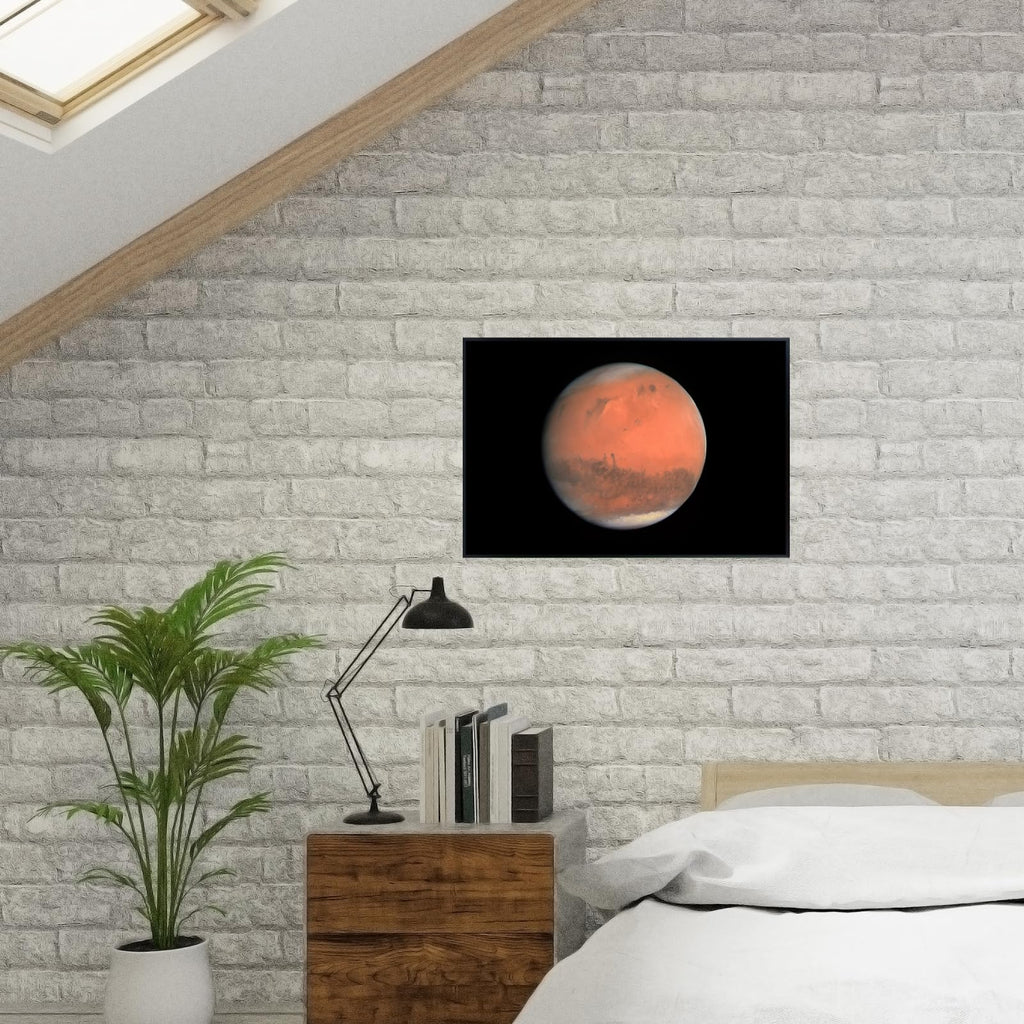 Blessed Posters Mars Planet Poster – Space Wall Art Print for Bedroom, Living Room, Office, or Home Decor – Astronomy Galaxy Photography Artwork