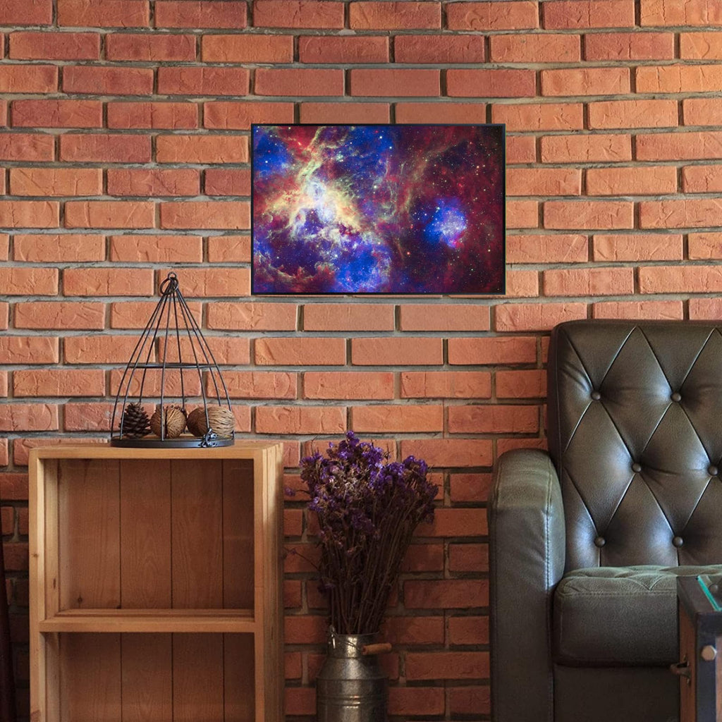 Blessed Posters Tarantula Nebula Poster – Galaxy Night Sky Wall Art Print – Space Astronomy Photography for Bedroom Living Room Home Office Decor