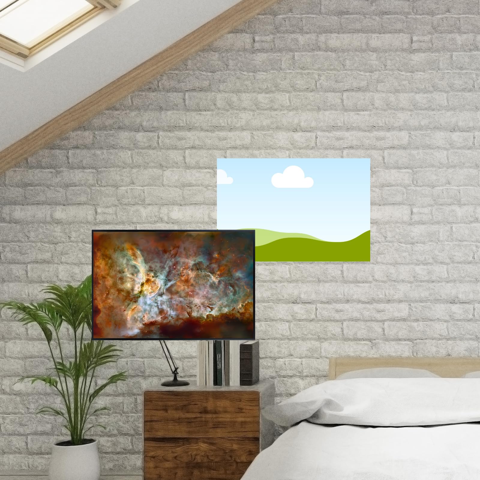 Blessed Posters Carina Nebula Poster – Galaxy Night Sky Wall Art Print – Space Astronomy Photography for Bedroom Living Room Home Office Decor