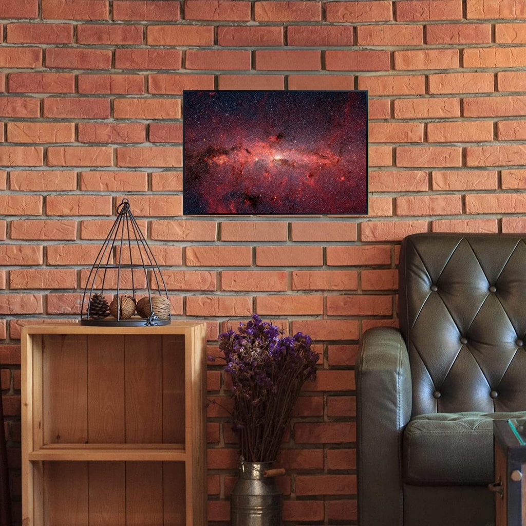 Blessed Posters Milky Way Wall Art – Galaxy Night Sky Astronomy Print Space Photography Poster for Bedroom Living Room Home Office Decor