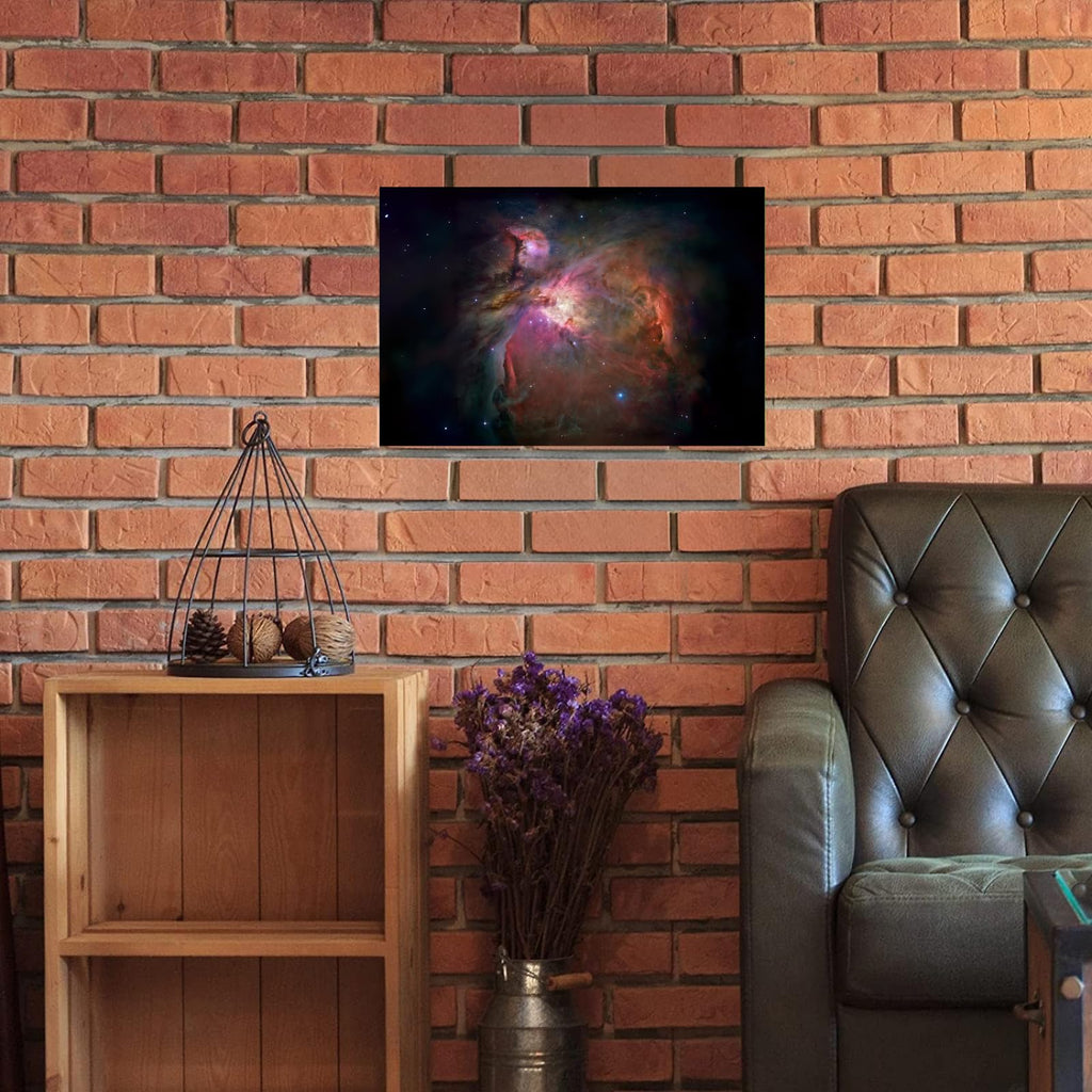 Blessed Posters Orion Nebula Poster – Galaxy Space Wall Art Print – Astronomy Photography Artwork for Bedroom Living Room Home Office Decor