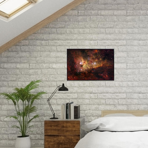 Blessed Posters Carina Nebula Wall Art Print – Galaxy Space Astronomy Poster – Night Sky Home Decor for Bedroom Living Room Office