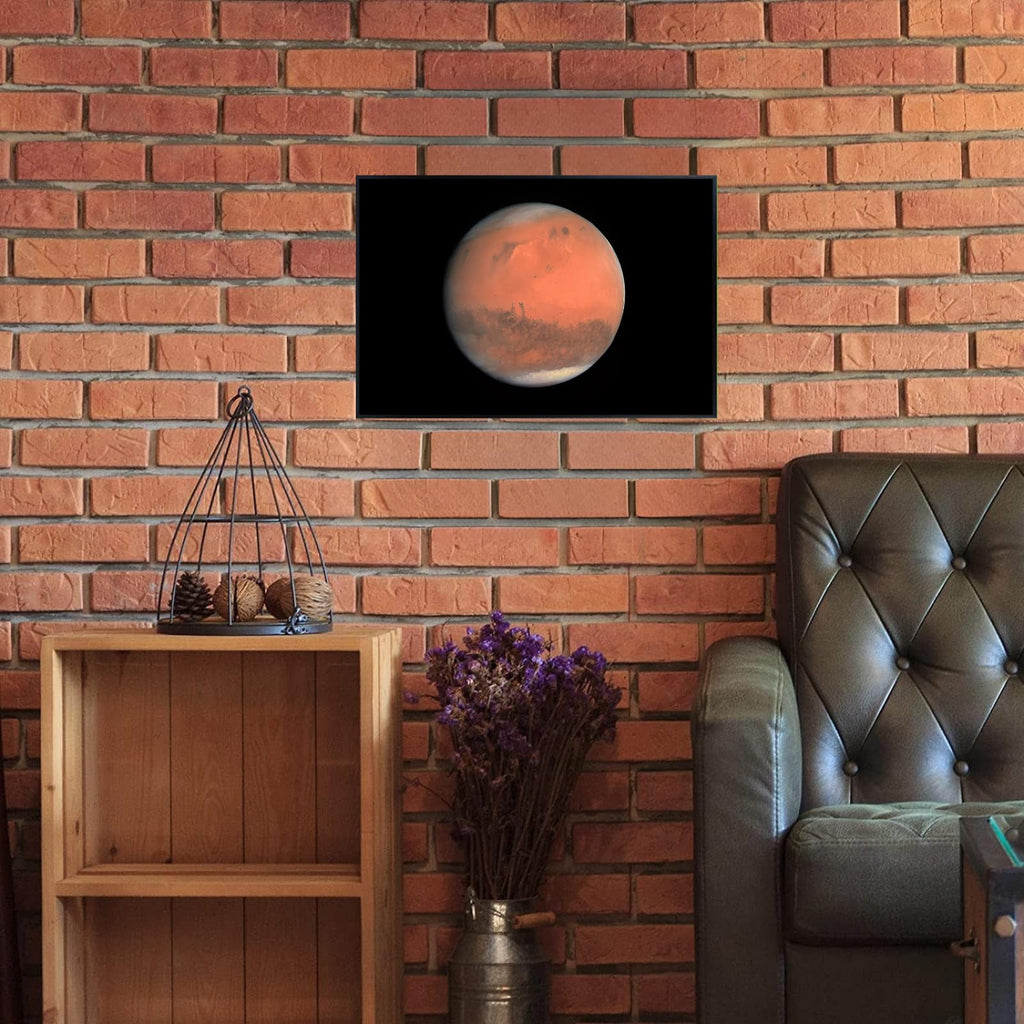 Blessed Posters Mars Planet Poster – Space Wall Art Print for Bedroom, Living Room, Office, or Home Decor – Astronomy Galaxy Photography Artwork