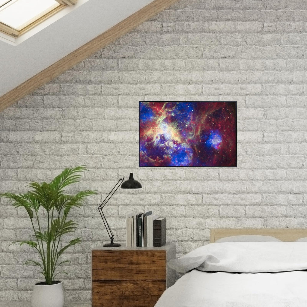 Blessed Posters Tarantula Nebula Poster – Galaxy Night Sky Wall Art Print – Space Astronomy Photography for Bedroom Living Room Home Office Decor
