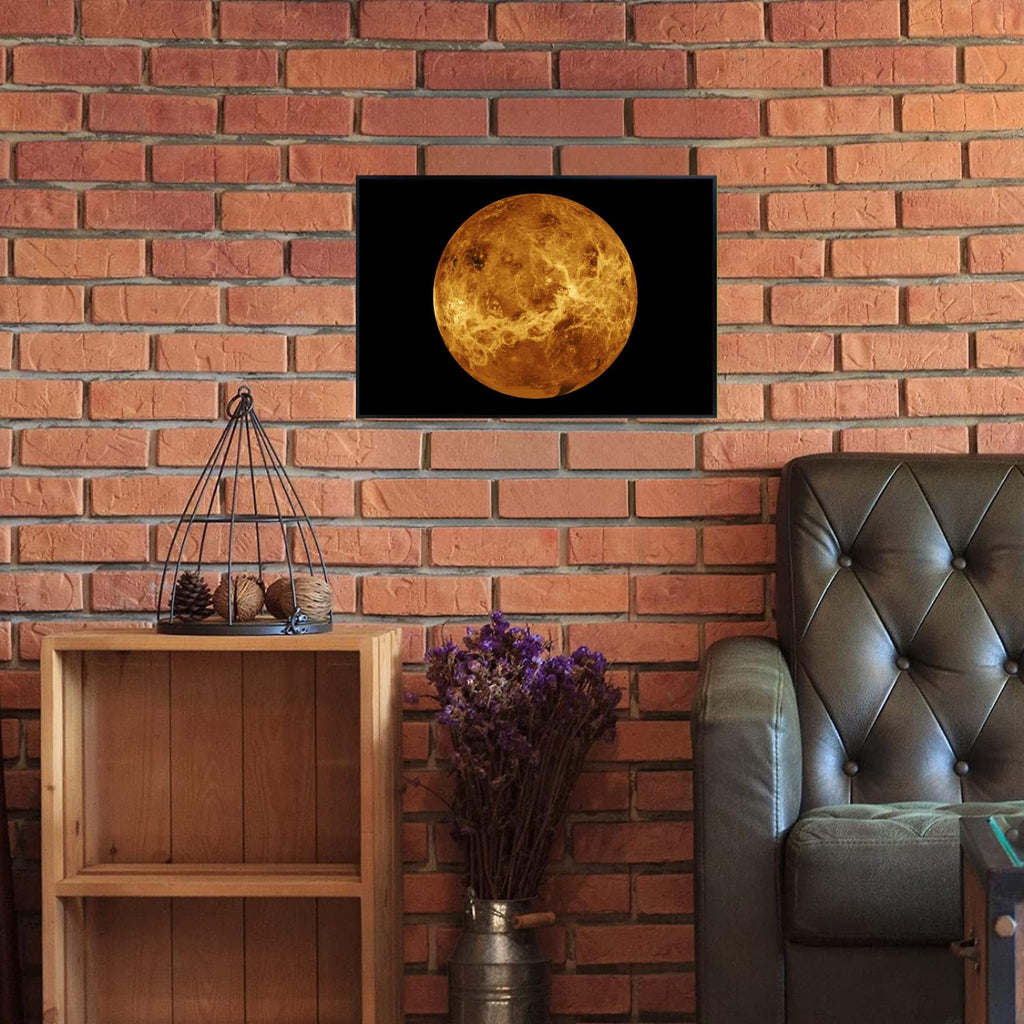 Blessed Posters Venus Poster – Night Sky Wall Art Print for Bedroom, Living Room, Office, or Home Decor – Space Astronomy Photography Artwork