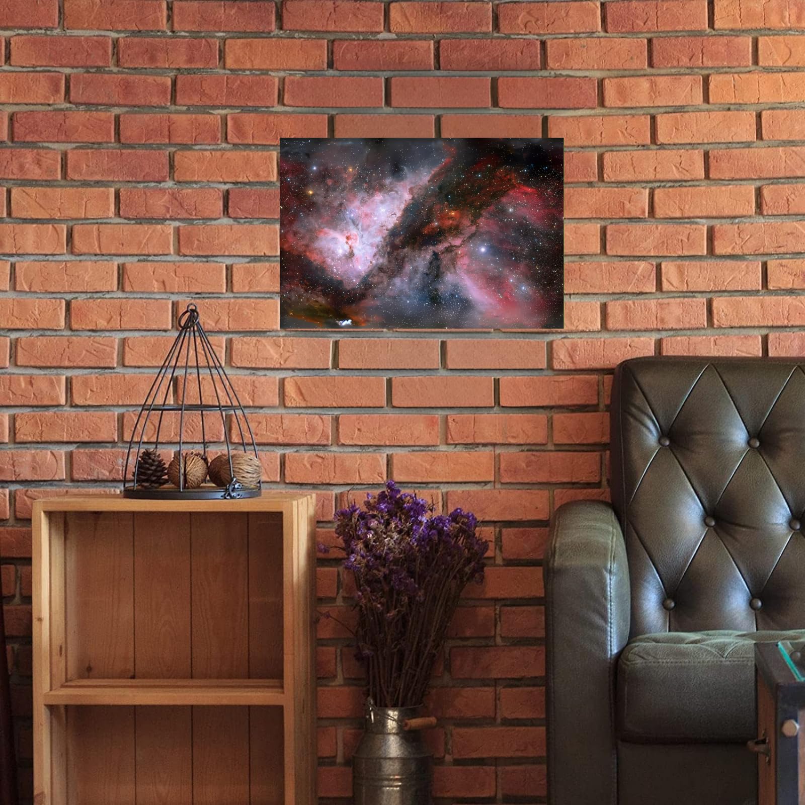 Blessed Posters Carinae Nebula Poster – Night Sky Wall Art Print – Space Astronomy Photography for Bedroom Living Room Home Office Decor