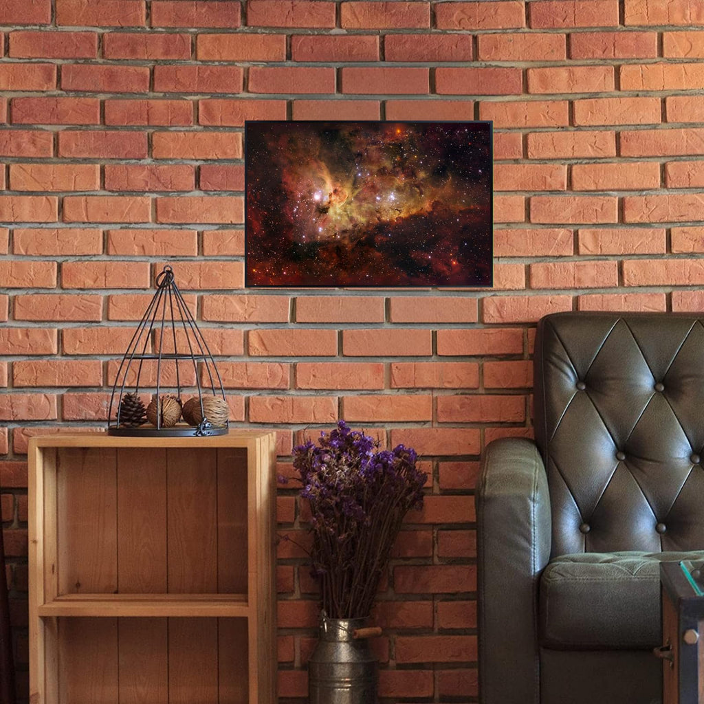 Blessed Posters Carina Nebula Wall Art Print – Galaxy Space Astronomy Poster – Night Sky Home Decor for Bedroom Living Room Office