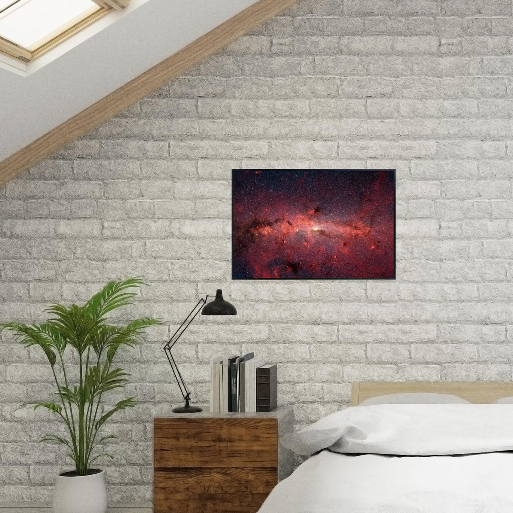Blessed Posters Milky Way Wall Art – Galaxy Night Sky Astronomy Print Space Photography Poster for Bedroom Living Room Home Office Decor