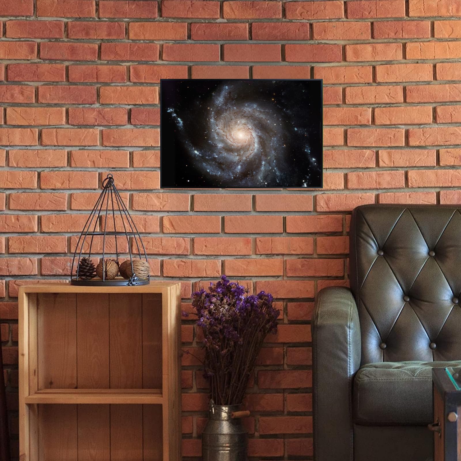 Blessed Posters Messier Galaxy Poster – Night Sky Wall Art Print – Space Astronomy Photography for Bedroom Living Room Home Office Decor