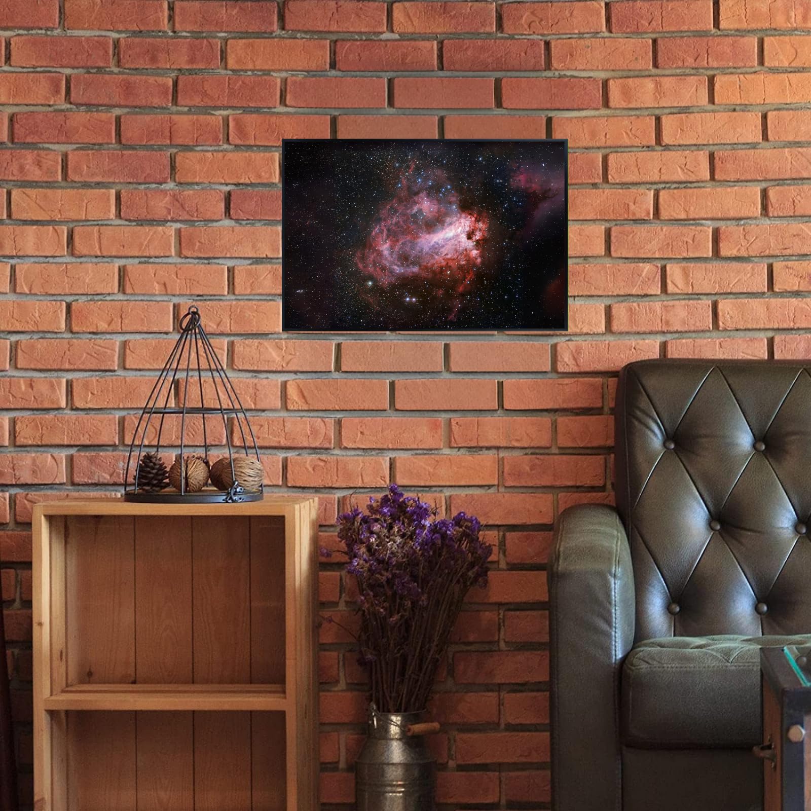 Blessed Posters Star Formation Poster – Space Galaxy Wall Art Print – Astronomy Photography Artwork for Bedroom Living Room Home Office Decor