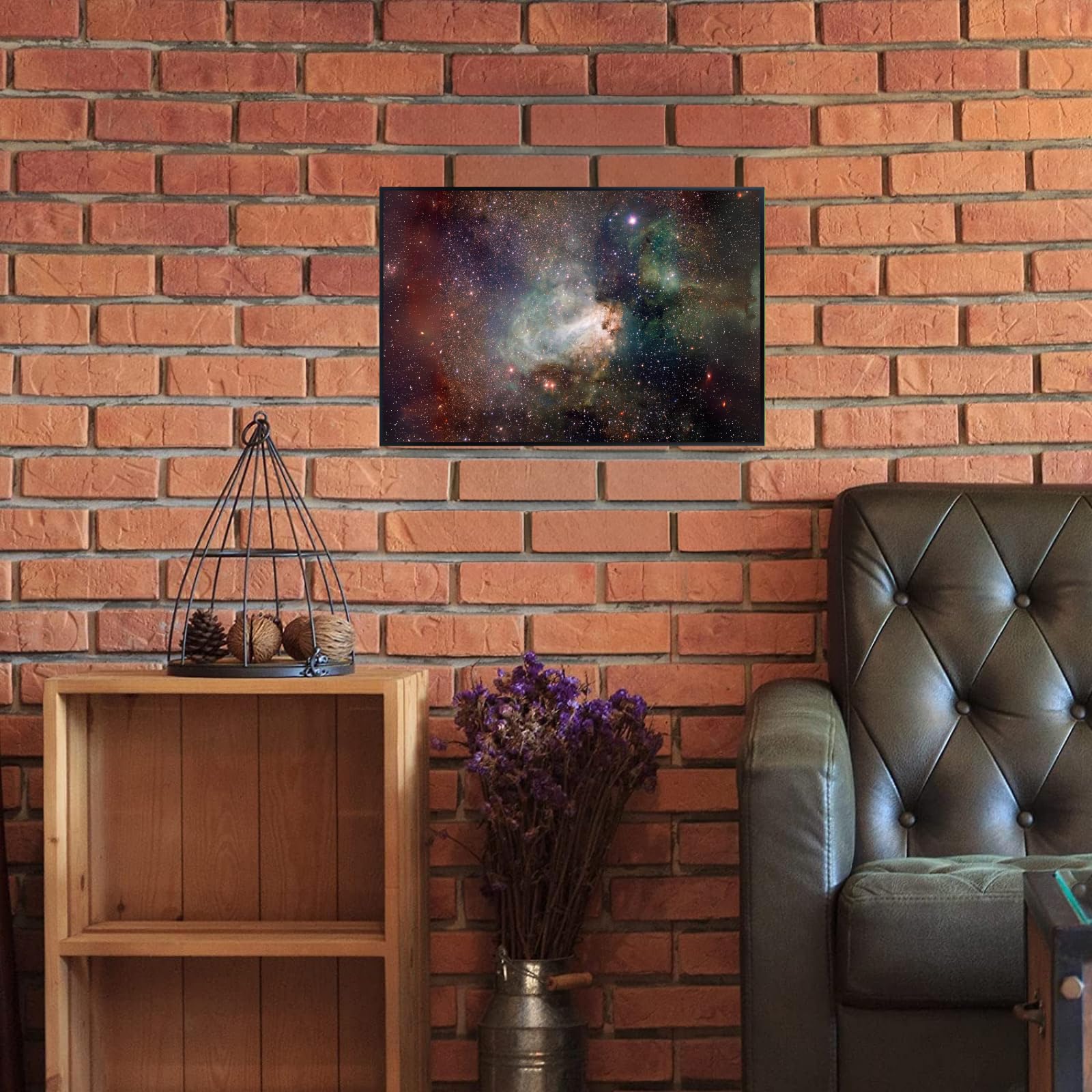 Blessed Posters Carina Nebula Poster – Space Galaxy Wall Art Print – Astronomy Photography for Bedroom Living Room Home Office Decor
