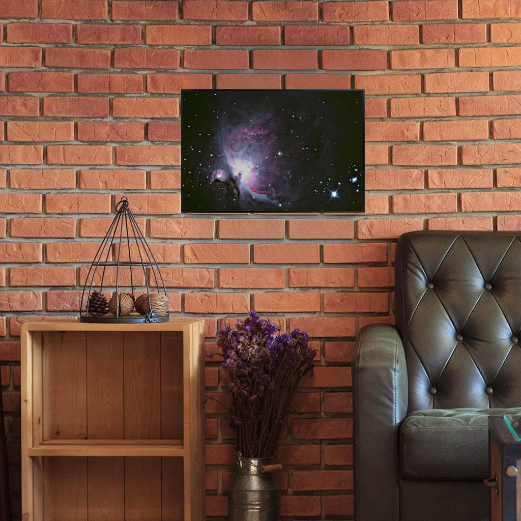 Blessed Posters Orion Nebula Poster – Deep Space Galaxy Wall Art Print for Home Office Bedroom Decor – Astronomy Photography Cosmic Artwork