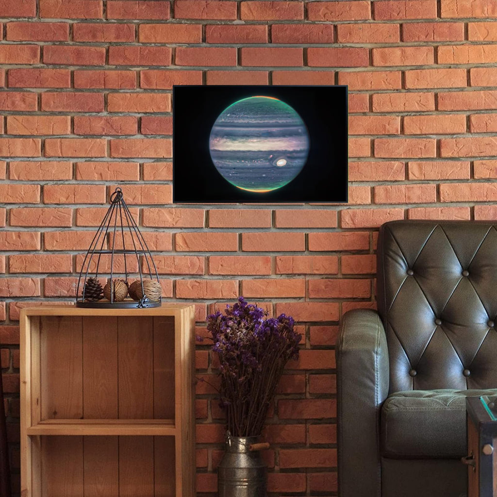 Blessed Posters Jupiter Poster – Night Sky Wall Art Print for Bedroom, Living Room, Office, or Home Decor – Space Astronomy Photography Artwork